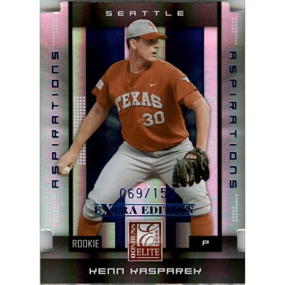 2008 Donruss Elite Extra Edition Aspirations #178 Kenn Kasparek