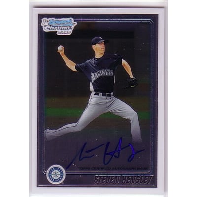 2010 Bowman Chrome Prospects #BCP114B Steven Hensley AU