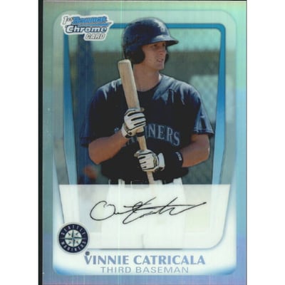 2011 Bowman Chrome Prospects Refractors #BCP23 Vinnie Catricala