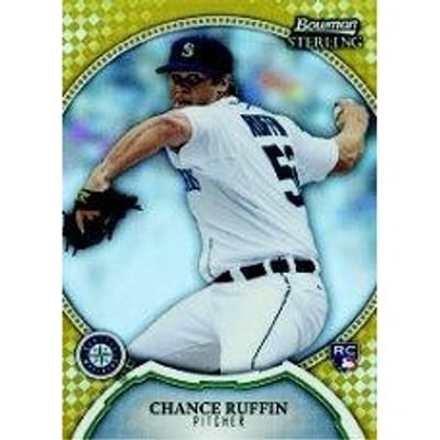 2011 Bowman Sterling Gold Refractors #7 Chance Ruffin