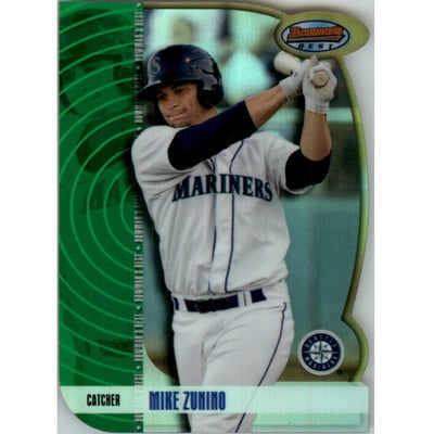 2012 Bowman Draft Bowman's Best Die Cut Refractors #BB1 Mike Zunino