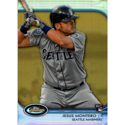 2012 Finest Gold Refractors #72 Jesus Montero
