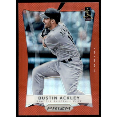 2012 Panini Prizm Prizms Red #42 Dustin Ackley