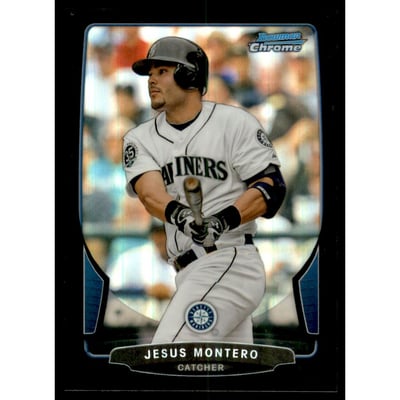 2013 Bowman Chrome Black Refractors #183 Jesus Montero