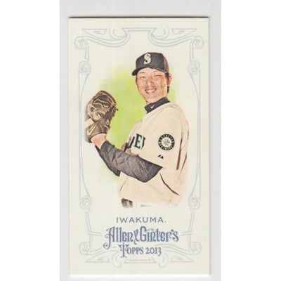 2013 Topps Allen and Ginter Mini No Card Number #41 Hisashi Iwakuma