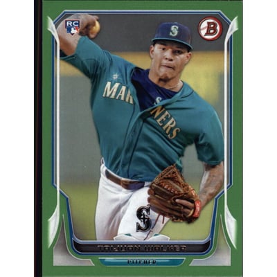 2014 Bowman Green #86 Taijuan Walker