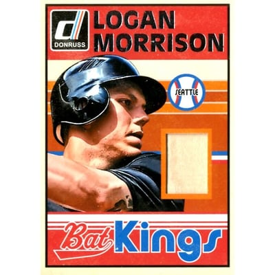 2014 Donruss Bat Kings #13 Logan Morrison
