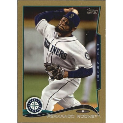 2014 Topps Mini Gold #497 Fernando Rodney