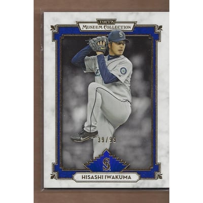 2014 Topps Museum Collection Blue #86 Hisashi Iwakuma