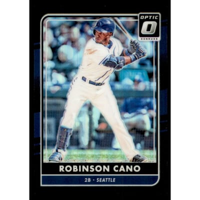 2016 Donruss Optic Black #136 Robinson Cano