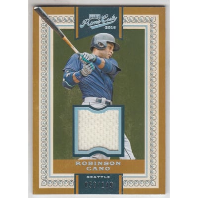 2016 Prime Cuts #107 Robinson Cano JSY/149