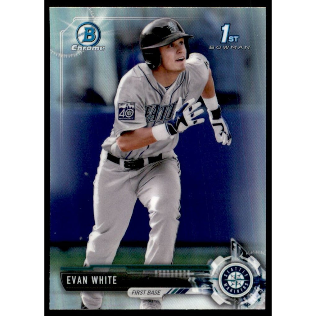 2017 Bowman Chrome Draft Refractors #BDC178 Evan White
