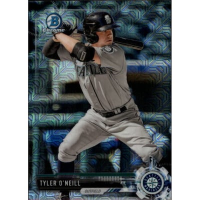 2017 Bowman Chrome Mega Box Prospects Refractors #BCP24 Tyler O'Neill