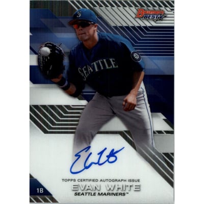 2017 Bowman's Best Best of '17 Autographs #B17EW Evan White