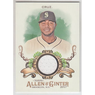 2017 Topps Allen and Ginter Relics #FSRBNC Nelson Cruz B