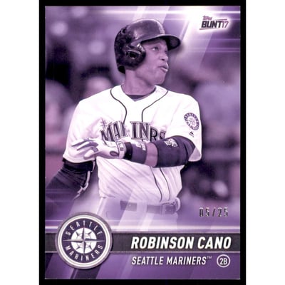 2017 Topps Bunt Purple #169 Robinson Cano