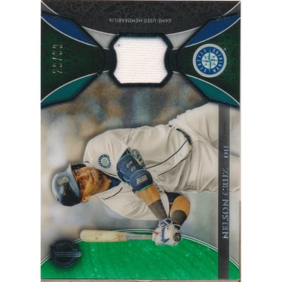 2017 Topps Tribute Relics Green #TRNC Nelson Cruz