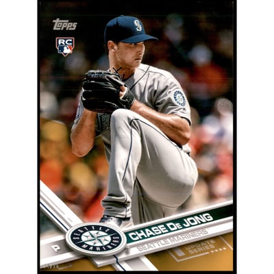 2017 Topps Update 5x7 Gold #US135 Chase De Jong
