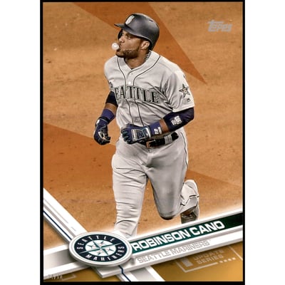 2017 Topps Update 5x7 Gold #US152 Robinson Cano