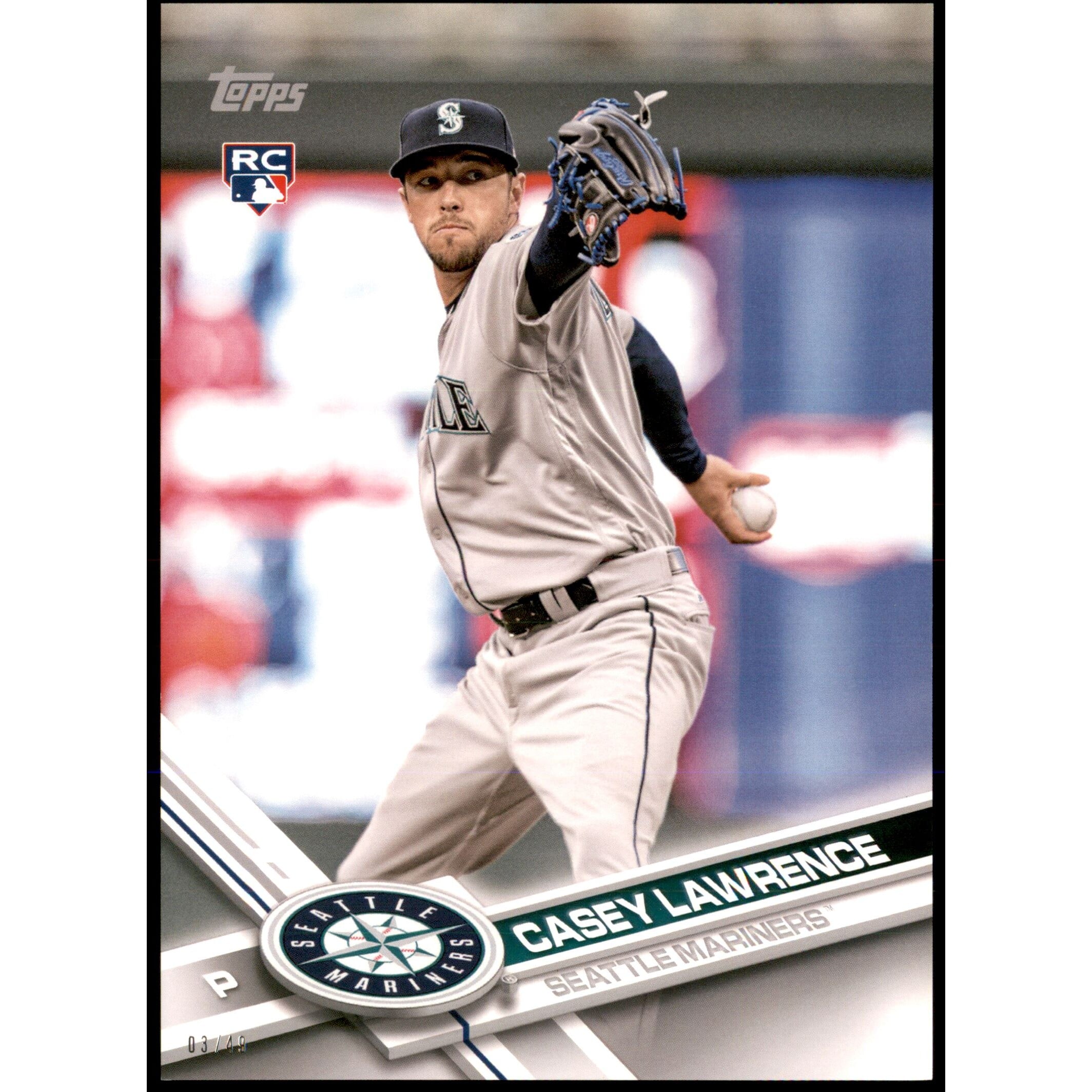 2017 Topps Update 5x7 #US89 Casey Lawrence