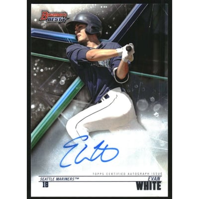 2018 Bowman's Best Best of '18 Autographs #B18EW Evan White