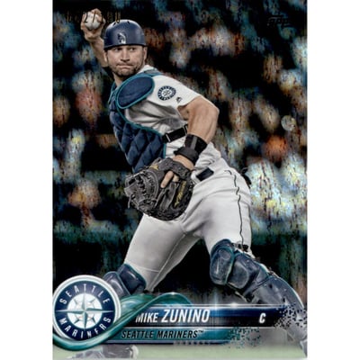 2018 Topps Factory Set Foilboard #513 Mike Zunino