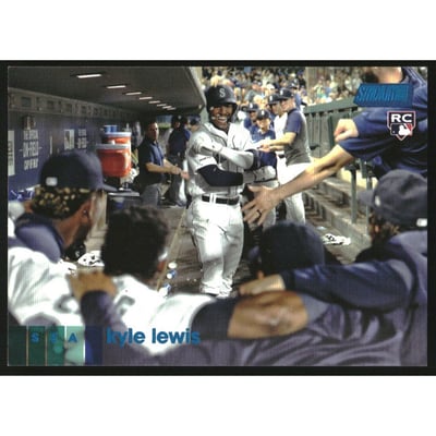 2020 Stadium Club Blue Foil #249 Kyle Lewis
