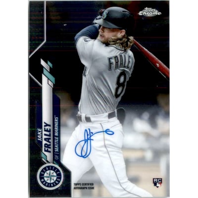 2020 Topps Chrome Rookie Autographs #RAJF Jake Fraley