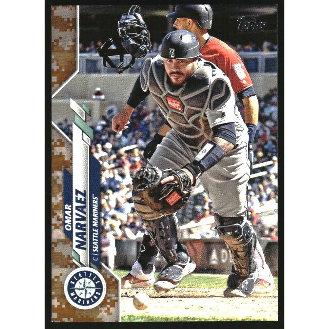 2020 Topps Memorial Day Camo #318 Omar Narvaez