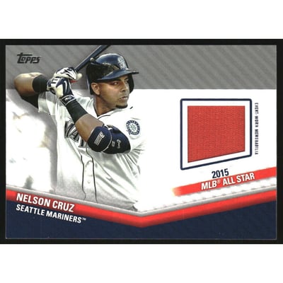 2020 Topps Update All Star Stitches #ASSCNC Nelson Cruz