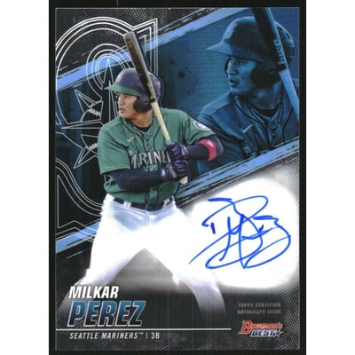 2021 Bowman's Best Best of '21 Autographs #B21MP Milkar Perez