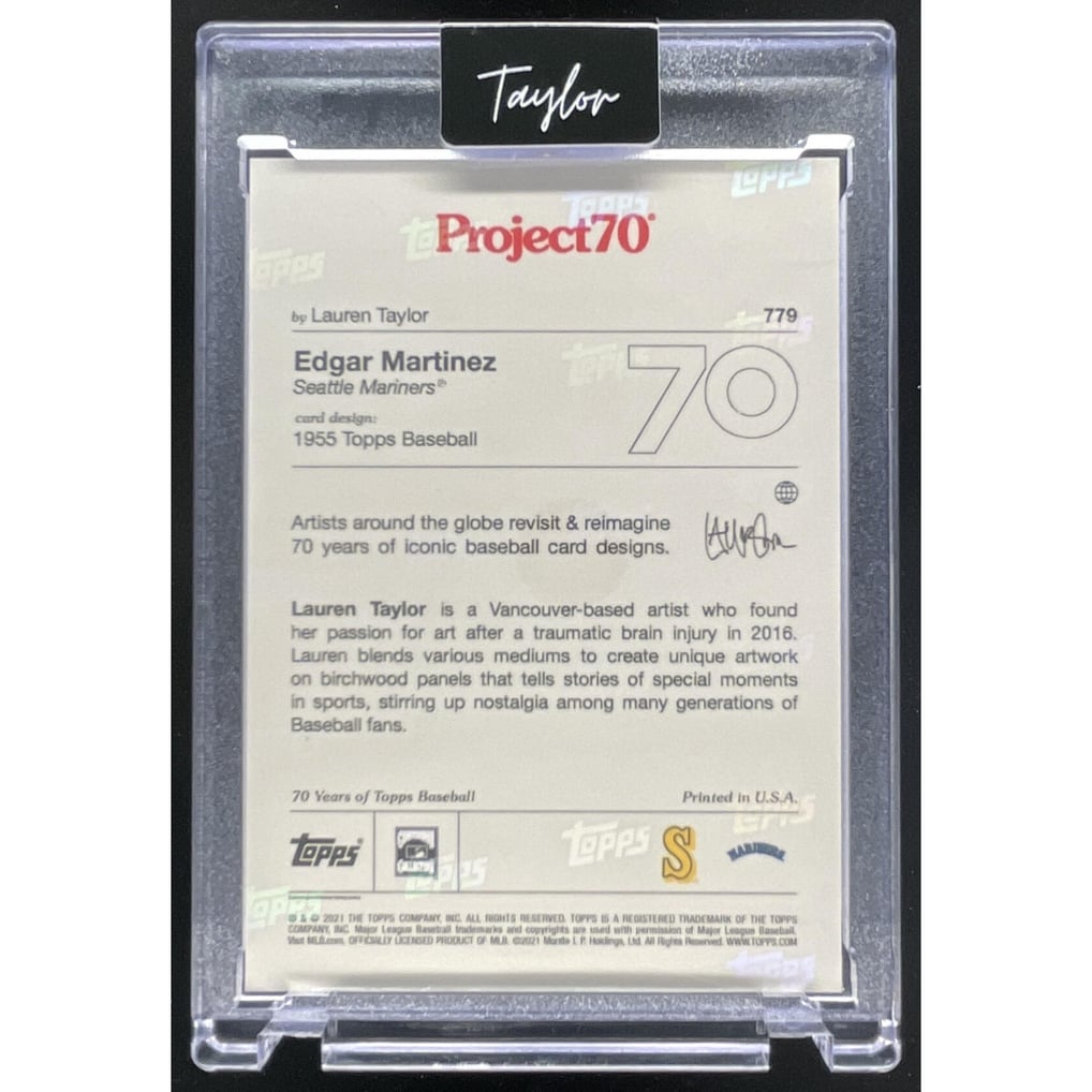 2021 Topps Project70 #779 Edgar Martinez