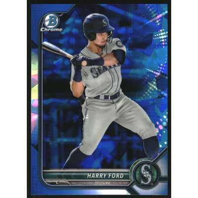 2022 Bowman Chrome Draft Sapphire #BDC137 Harry Ford