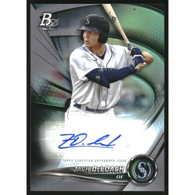 2022 Bowman Platinum Top Prospects Autographs #TOP41 Zach DeLoach