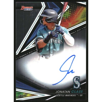 2022 Bowman's Best Best of '22 Autographs #B22JC Jonatan Clase