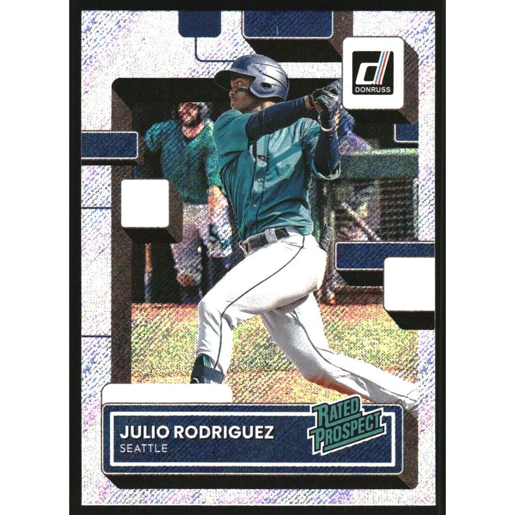2022 Donruss Rated Prospects Rapture #1 Julio Rodriguez