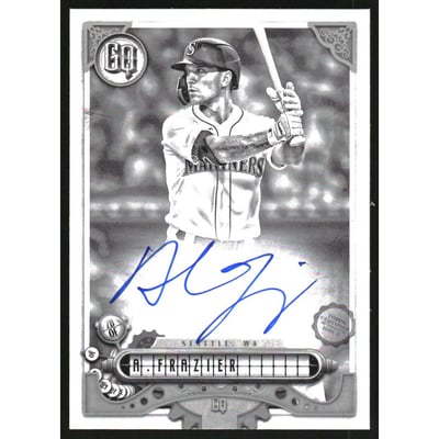 2022 Topps Gypsy Queen Autographs Black and White #GQAAF Adam Frazier