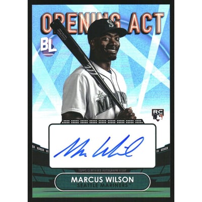 2023 Topps Big League Opening Act Autographs #OAAWIL Marcus Wilson