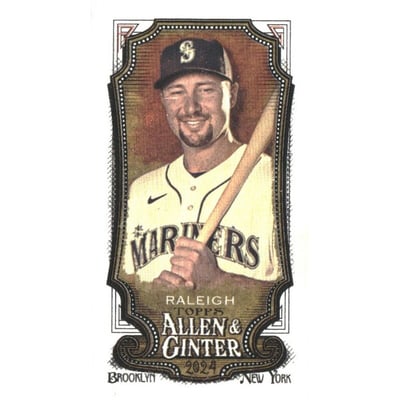 2024 Topps Allen and Ginter Mini A and G Back #107 Cal Raleigh