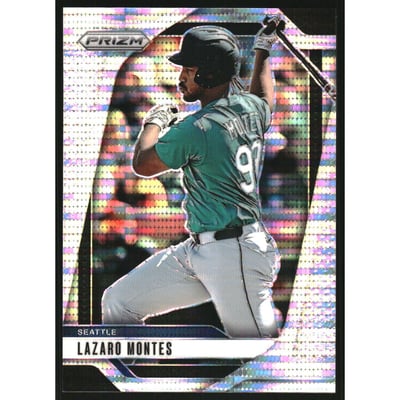 2025 Panini Prizm Prizms Pulsar #100 Lazaro Montes