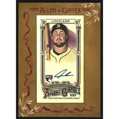 2025 Topps Allen and Ginter Framed Mini Autographs #MATL Tyler Locklear