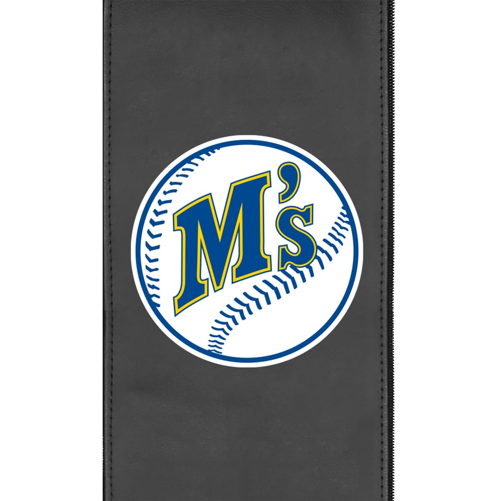 Seattle Mariners Logo Stealth Manual Recliner - Black