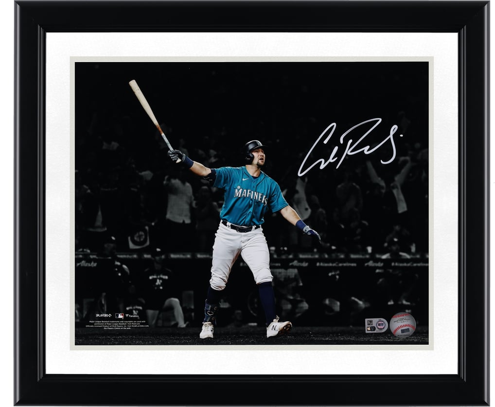 Cal Raleigh Seattle Mariners Fanatics Authentic Autographed 11