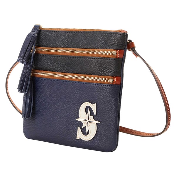 Dooney & Bourke Seattle Mariners Backpack NEW Dooney And Burke Seattle Mariners Duffle Bag MLB Purse  main image 2