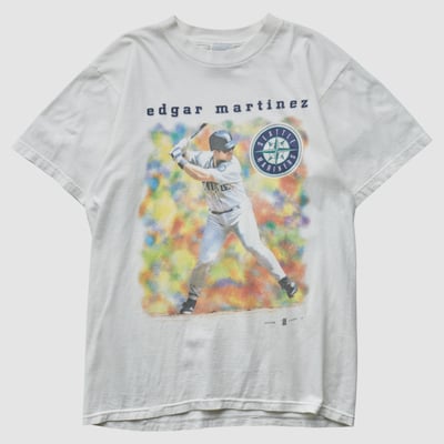Edgar Martinez Joy Athletic 1998 T-shirt - White - S by Fanatics Real Vintage