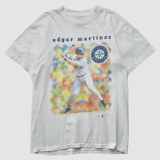 Edgar Martinez Joy Athletic 1998 T-shirt - White - S by Fanatics Real Vintage