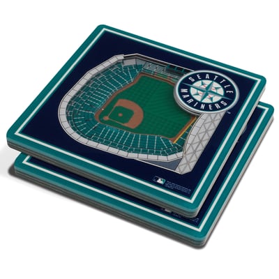 Seattle Mariners Fanpoint 3D StadiumView Coasters