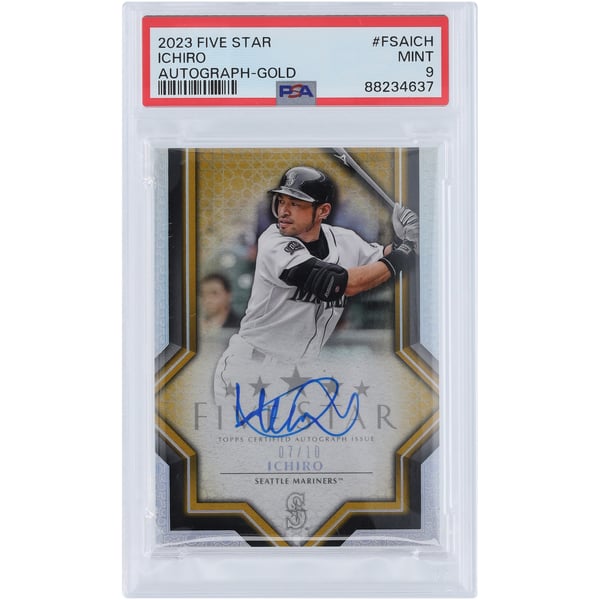 Ichiro Suzuki Seattle Mariners Autographed 2023 Topps Five Star 