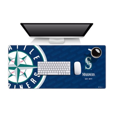 Seattle Mariners IDNA 15.7" x 35.4" Logo Series Desk Pad