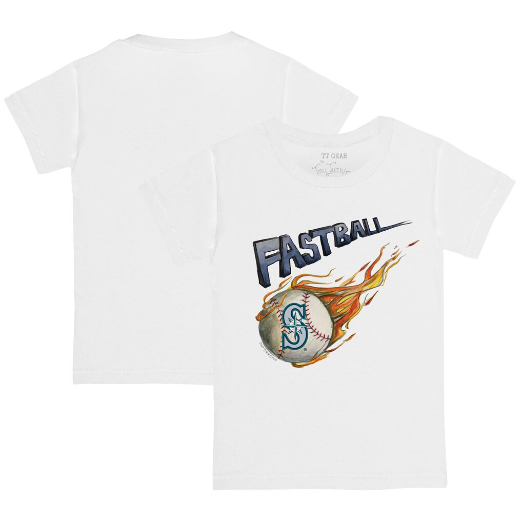 Seattle Mariners Tiny Turnip Infant Fastball T-Shirt - White